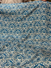 Korean Raw Silk Printed One Piece