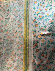 100% Pure Charmeuse Silk With Crinkle Chiffon Dupatta