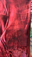 100% Pure French Kotrai Velvet with Multi Zari Base