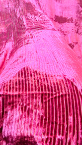 100% Pure French Kotrai Velvet with Multi Zari Base