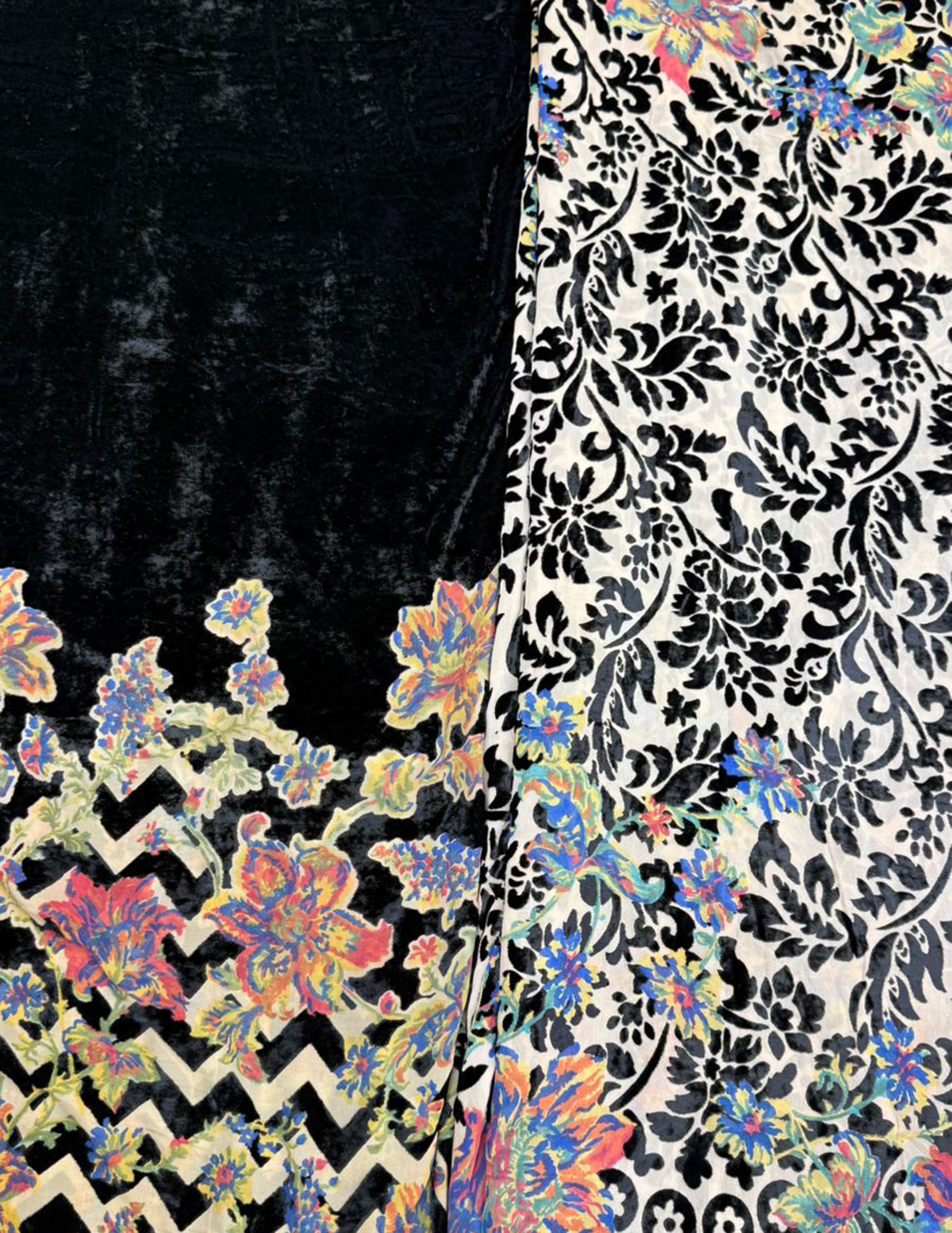 Bordered Palachi Shirt And Dupatta