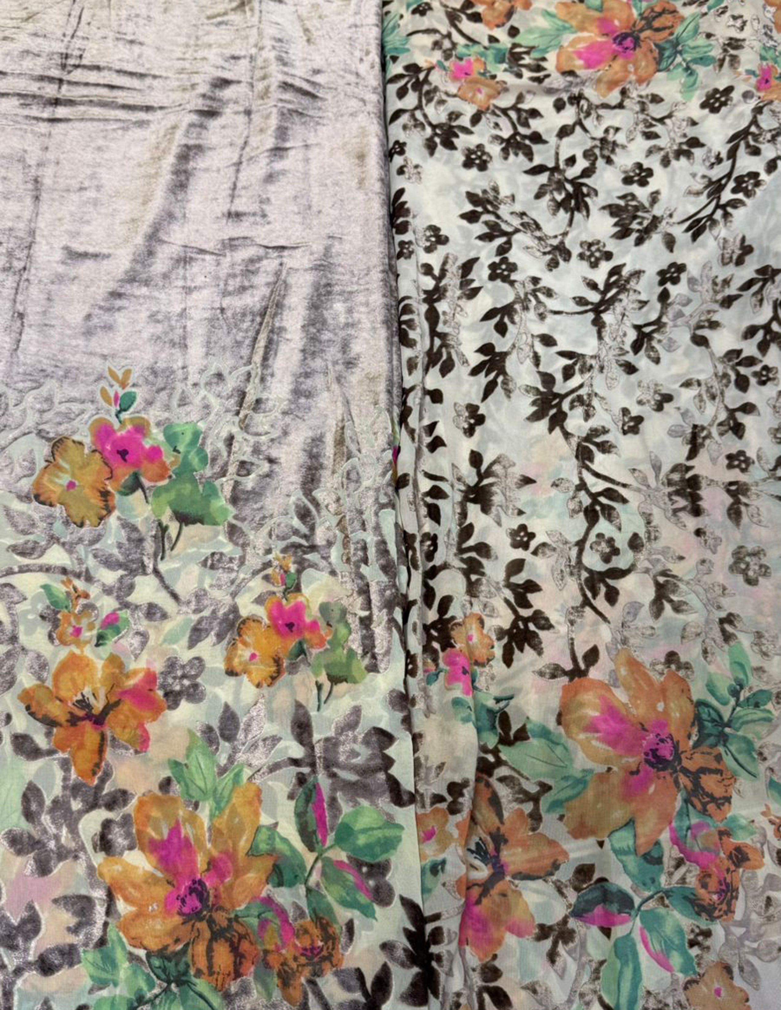 Bordered Palachi Shirt And Dupatta