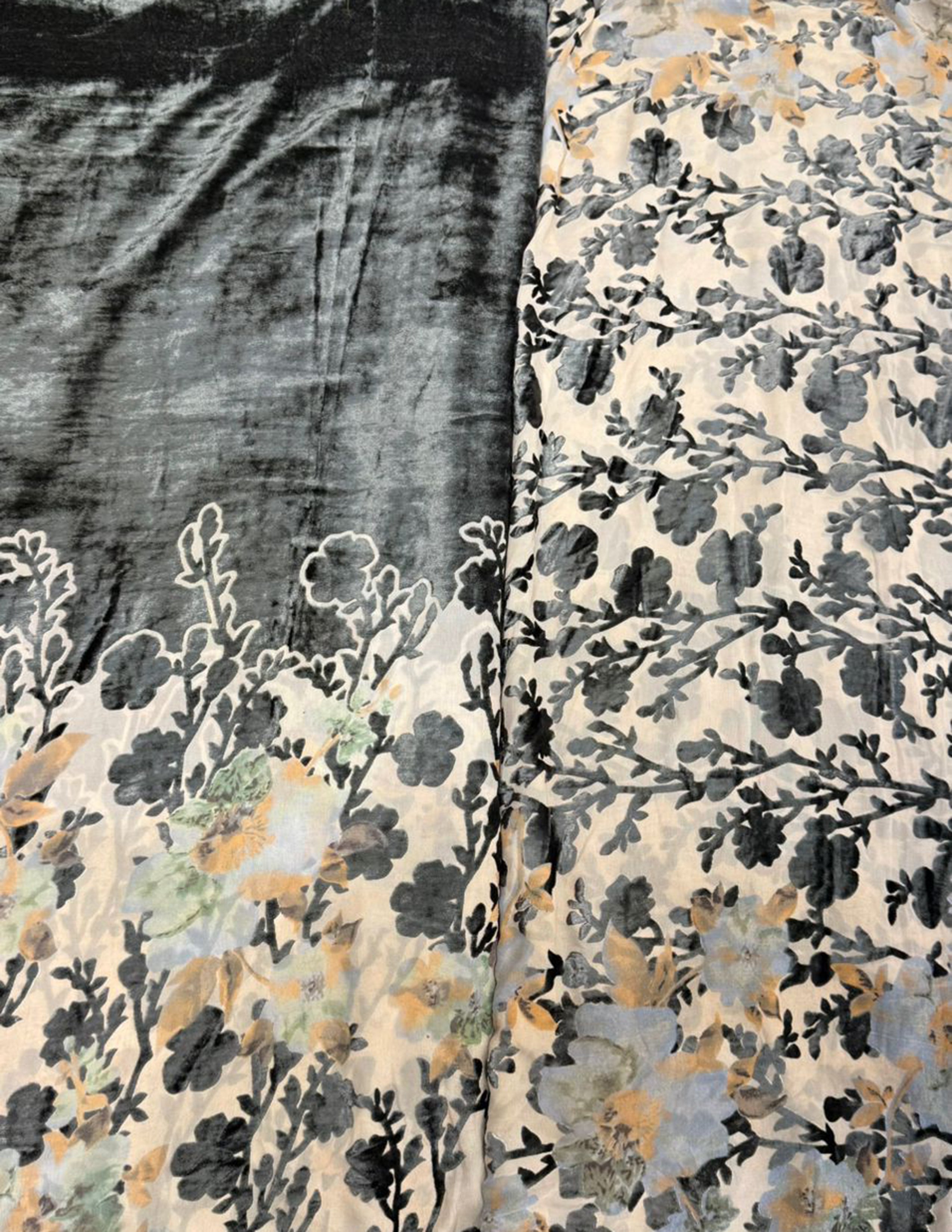 Bordered Palachi Shirt And Dupatta