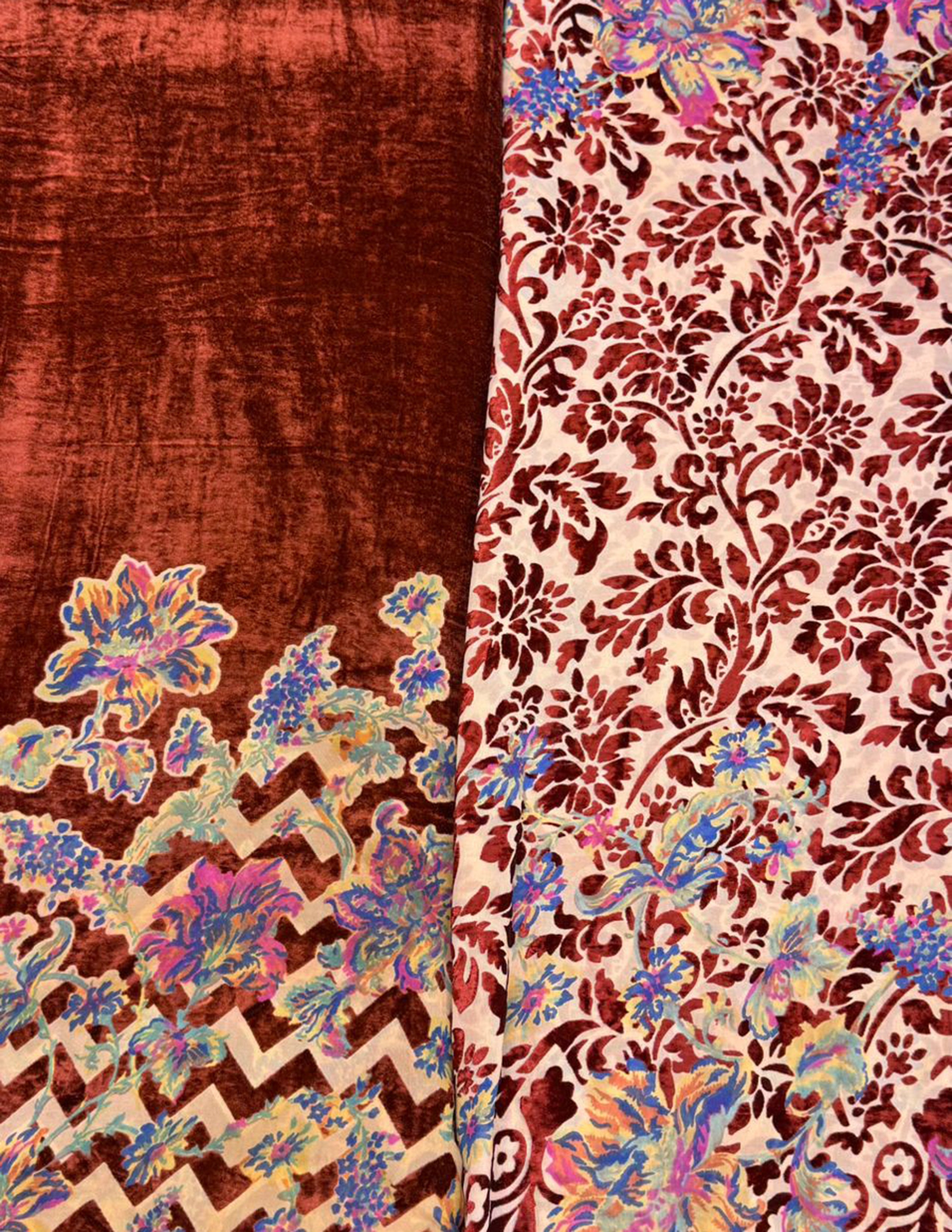 Bordered Palachi Shirt And Dupatta