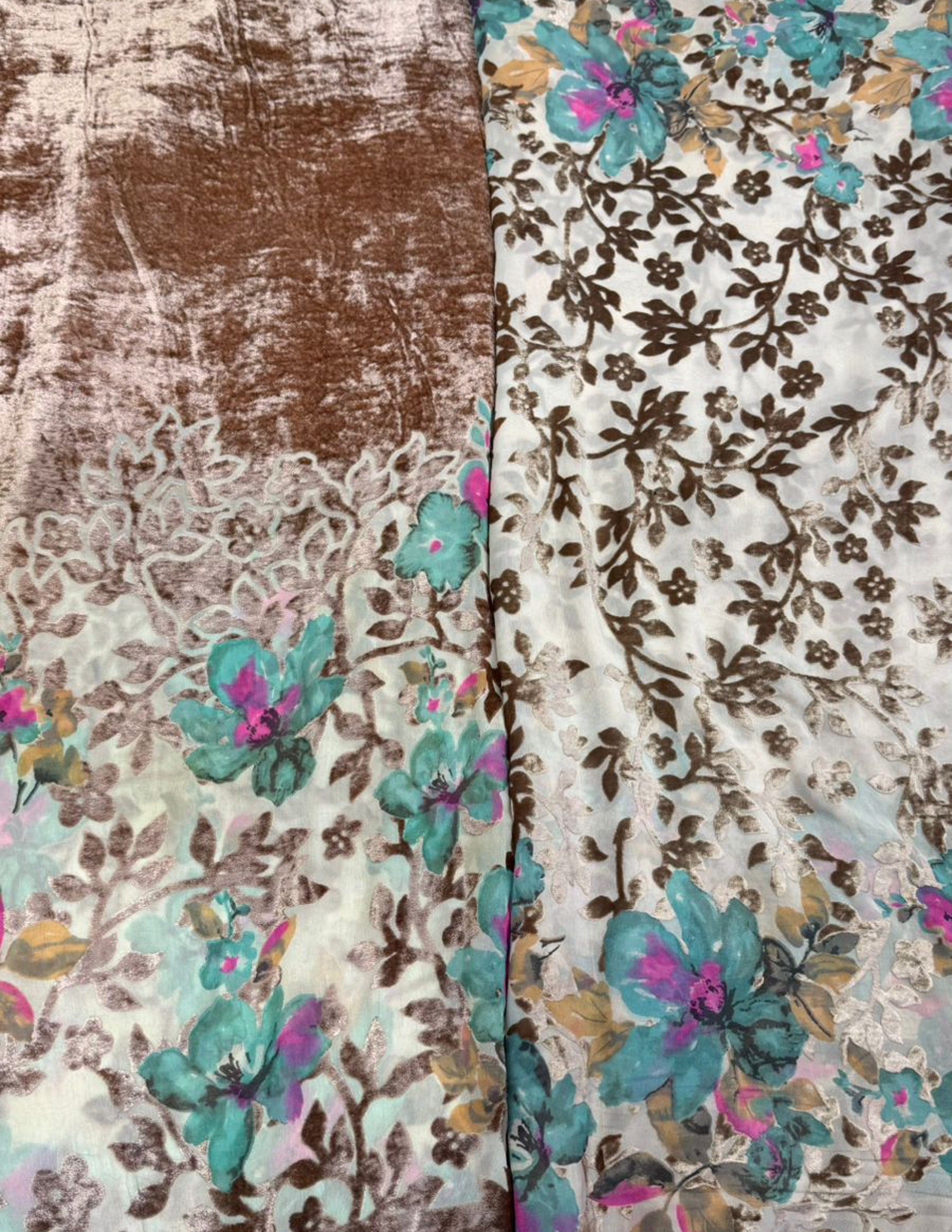 Bordered Palachi Shirt And Dupatta