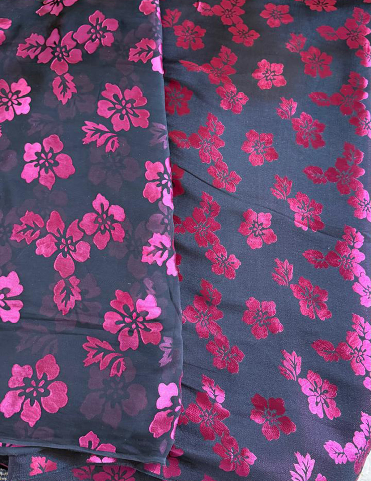 Pure China Patti Shirt With Pure Broshia Dupatta