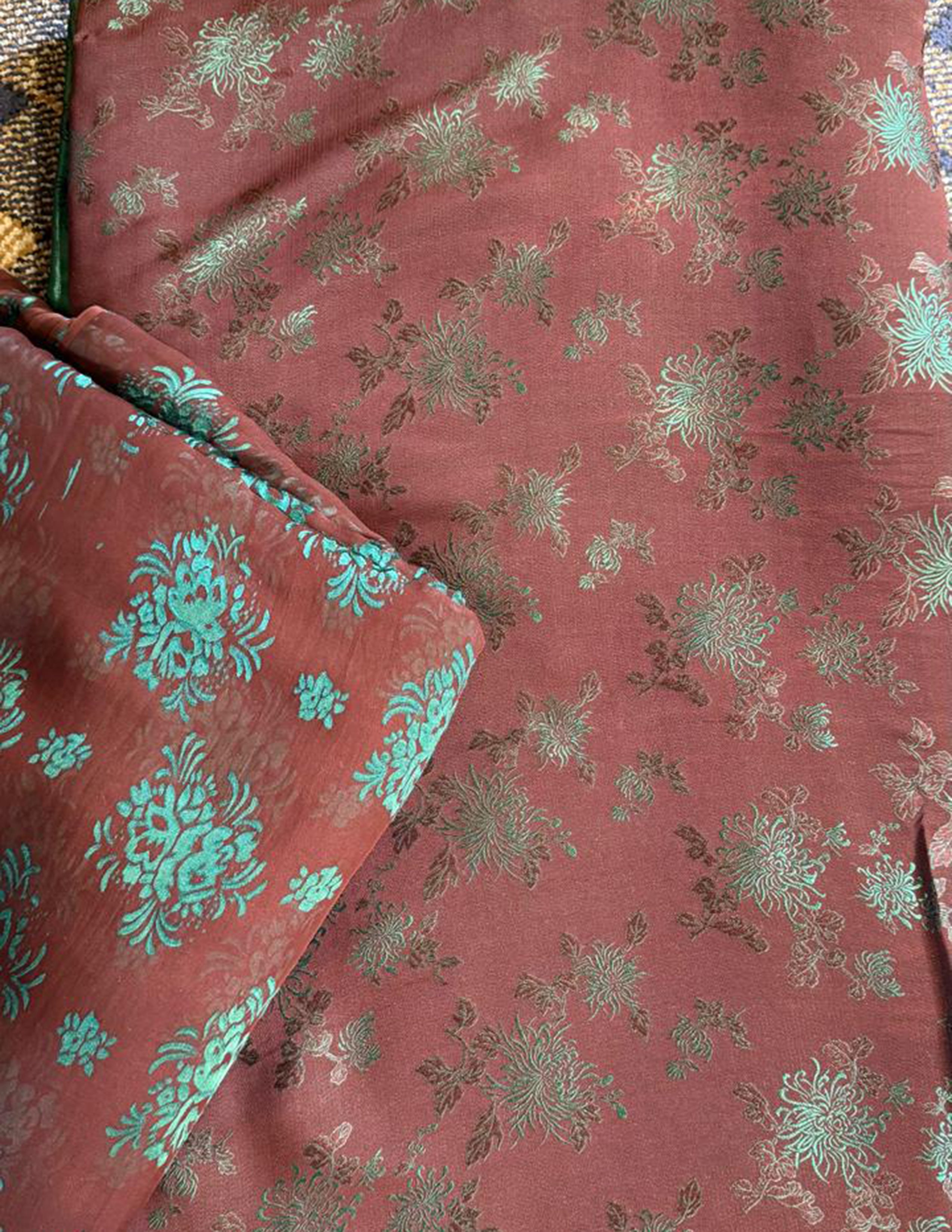 Pure China Patti Shirt With Pure Broshia Dupatta