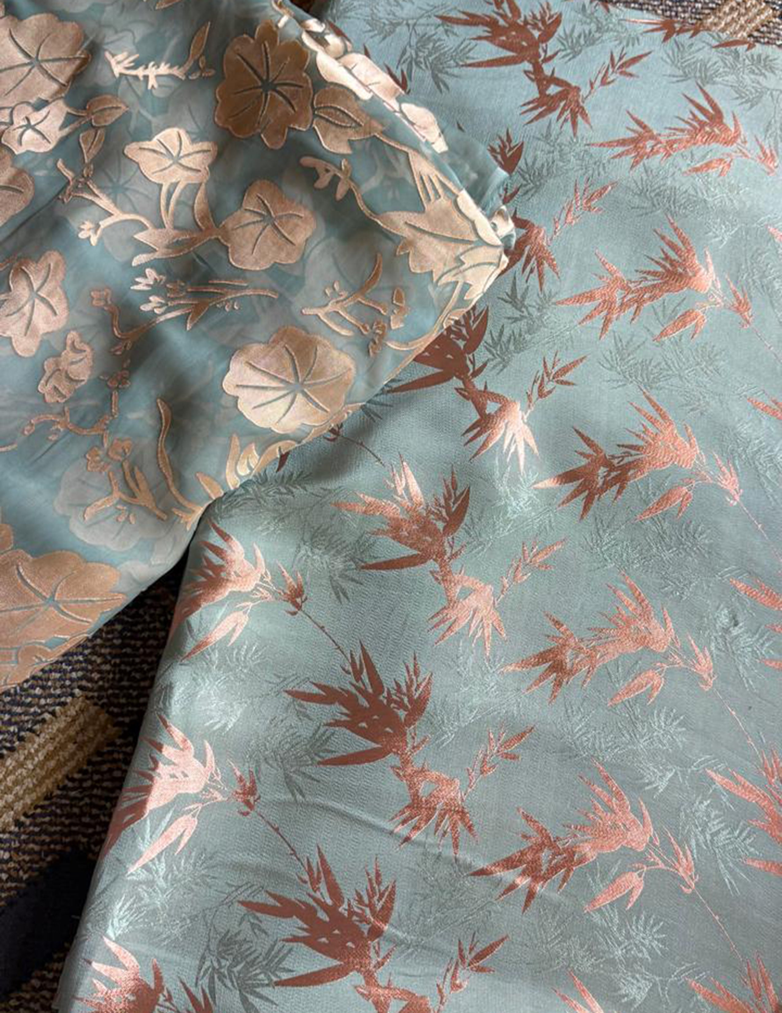 Pure China Patti Shirt With Pure Broshia Dupatta