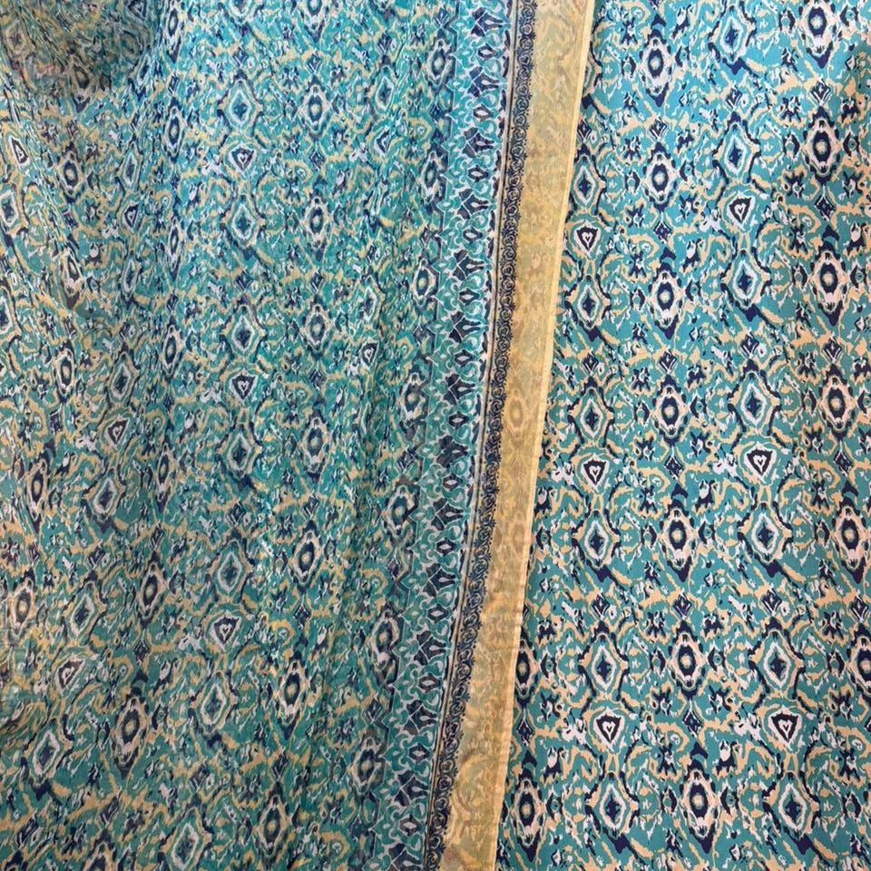 Pure Raw Silk 60g Shirt With Pure Chiffon Dupatta
