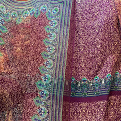 Pure Raw Silk 60g Shirt With Pure Chiffon Dupatta