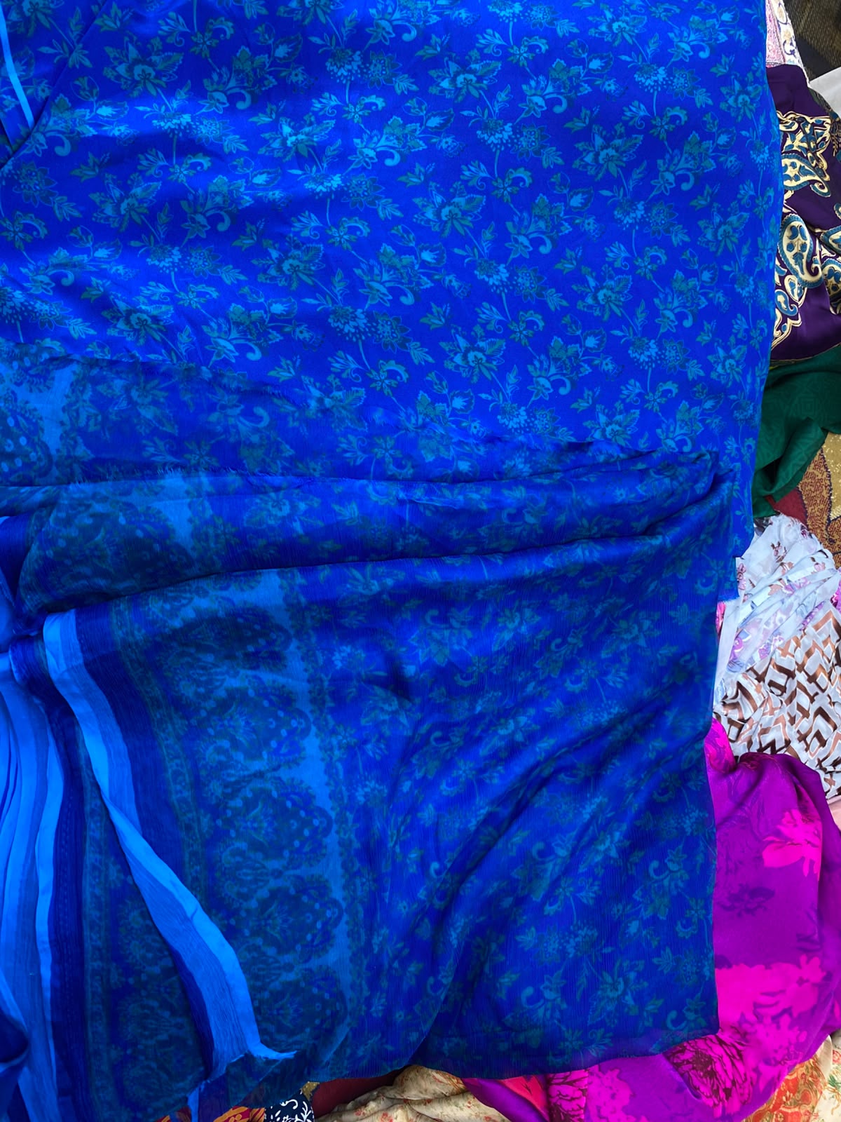 Pure Crape With Chiffon Dupatta