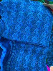 Pure Crape With Chiffon Dupatta