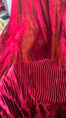 100% Pure French Kotrai Velvet with Multi Zari Base