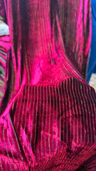 100% Pure French Kotrai Velvet with Multi Zari Base