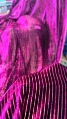 100% Pure French Kotrai Velvet with Multi Zari Base