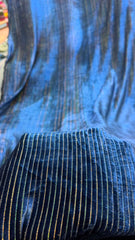 100% Pure French Kotrai Velvet with Multi Zari Base