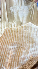 100% Pure French Kotrai Velvet with Multi Zari Base